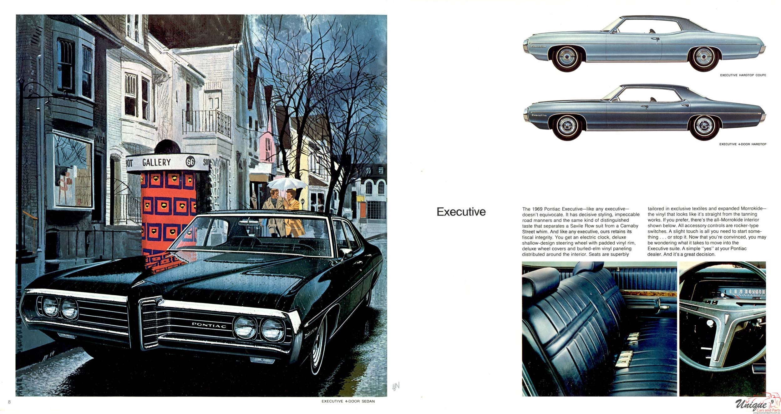 1969 Pontiac Brochure Page 9